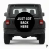 =Just got back here Spare Tire Cover