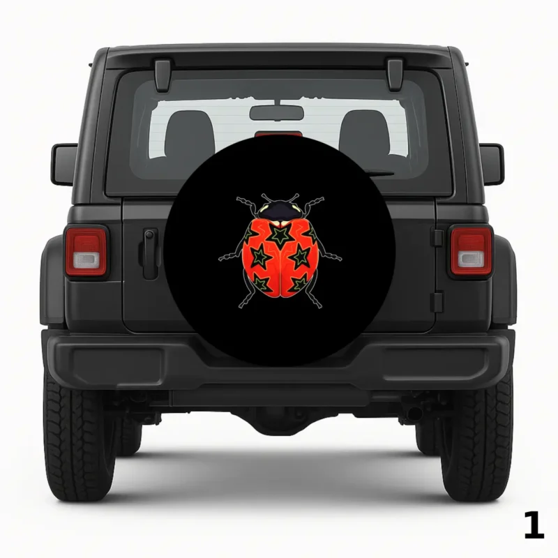 =Ladybug Spare Tire Cover