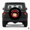 =Life Is Good Betty Flower Spare Tire Cover