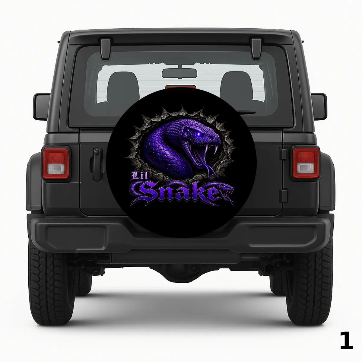 =Lil Snake Spare Tire Cover