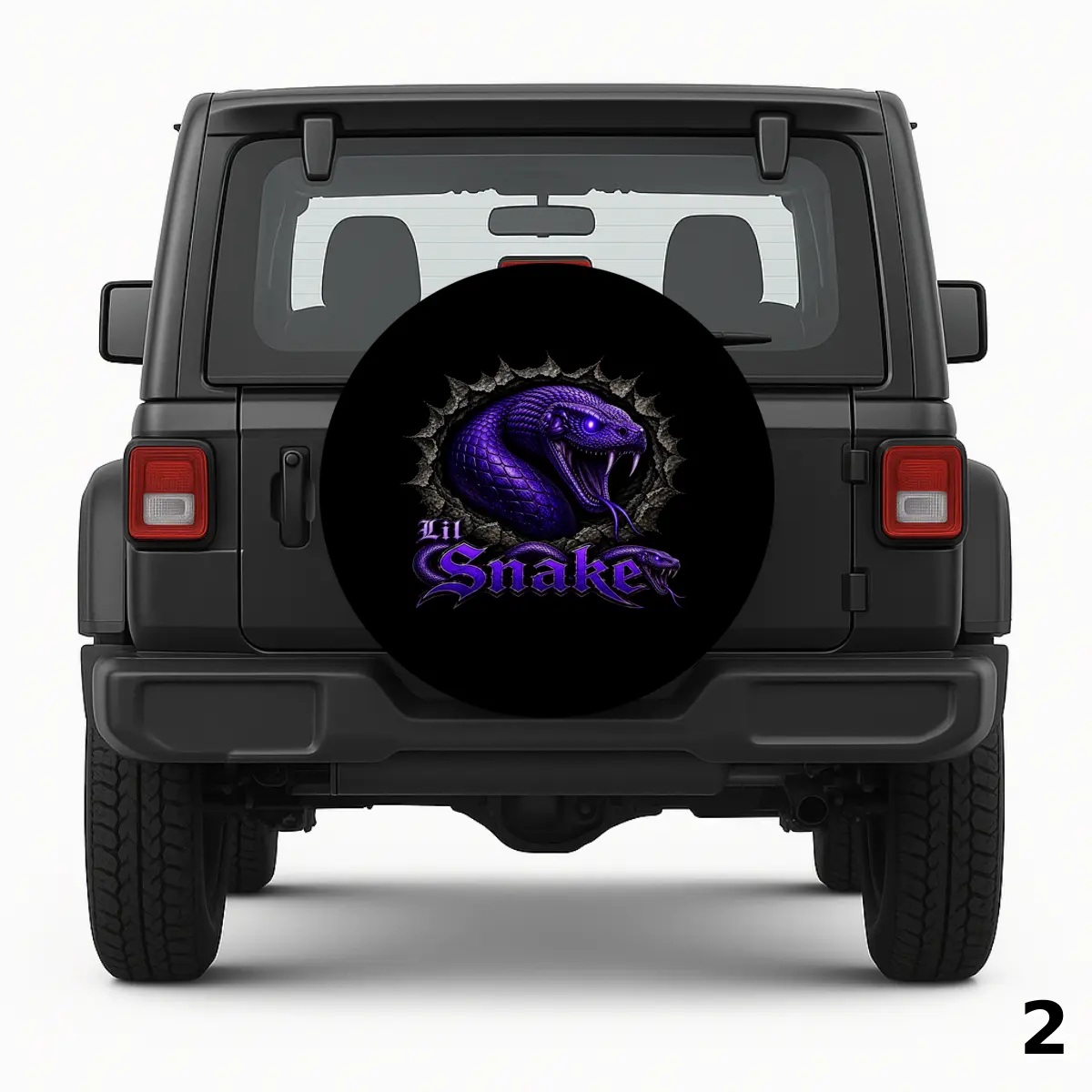 =Lil Snake Spare Tire Cover
