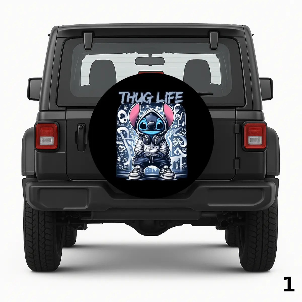 =Capa de Estepe Lilo and Stitch Thug Life