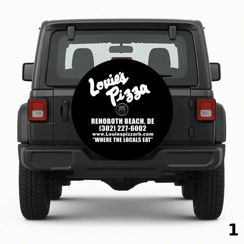 =Louie's Pizza Spare Tire Cover