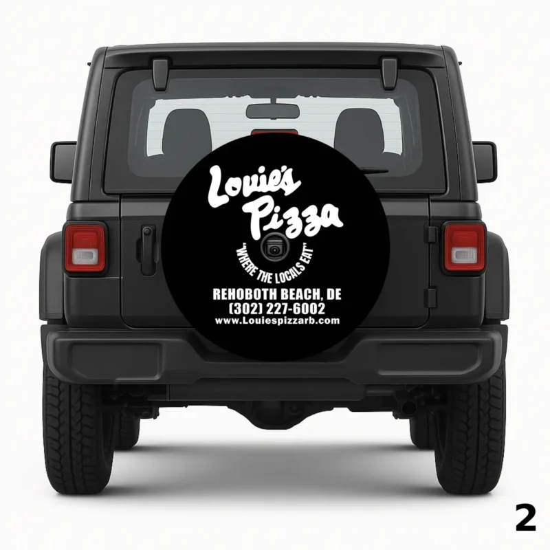 =Louie's Pizza Spare Tire Cover