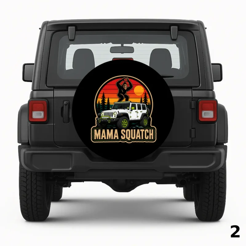 =Mama Squatch Spare Tire Cover
