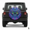 =Mandala Cat Spare Tire Cover