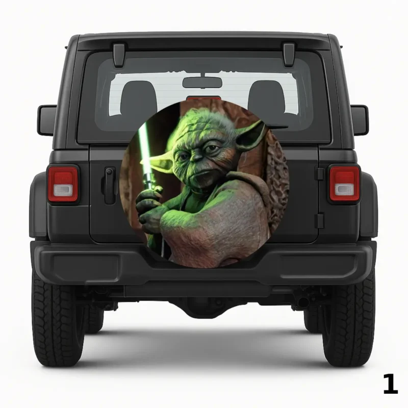 =Master Yoda Spare Tire Cover