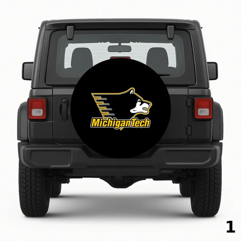 =Michigan Tech Spare Tire Cover