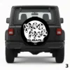 =Moo Moo Subaru Spare Tire Cover