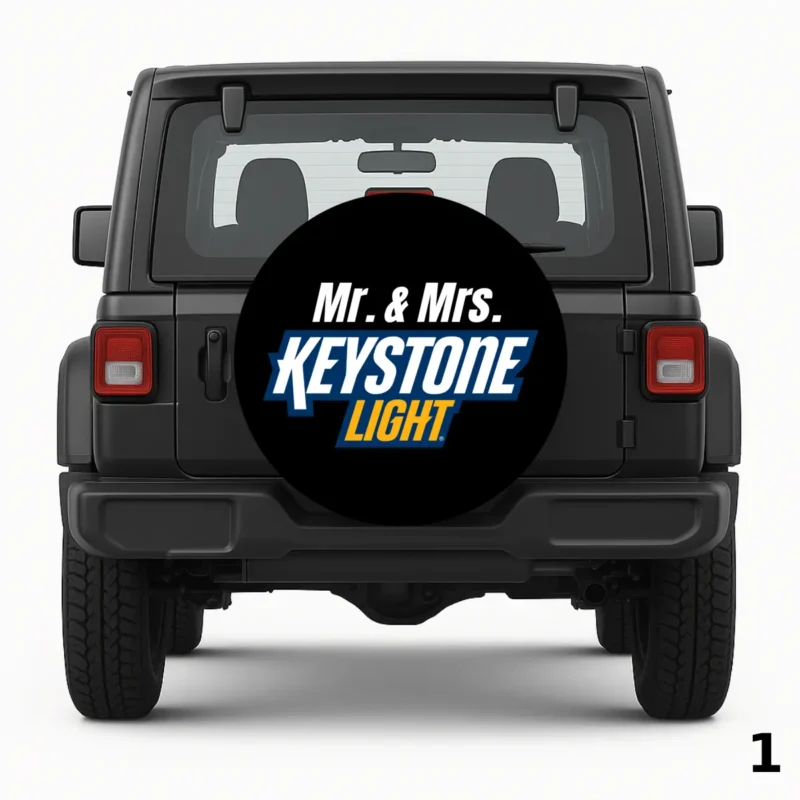 =Mr. & Mrs. Keystone Spare Tire Cover