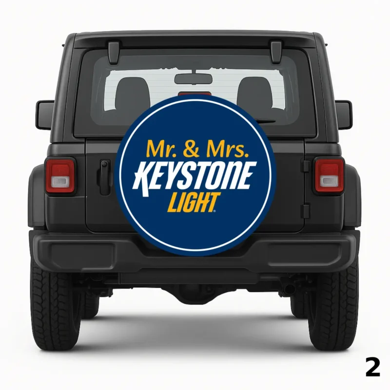 =Mr. & Mrs. Keystone Spare Tire Cover