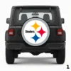 =Pittsburgh Steelers logo Spare Tire Cover