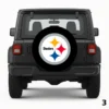 =Pittsburgh Steelers logo Spare Tire Cover