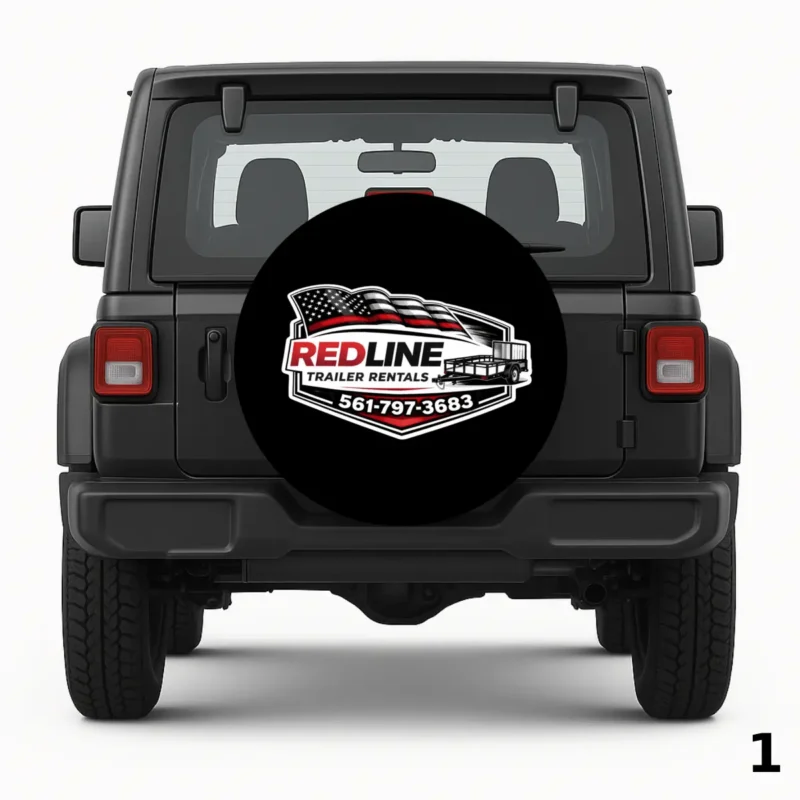 =Red Line Trailers Spare Tire Cover