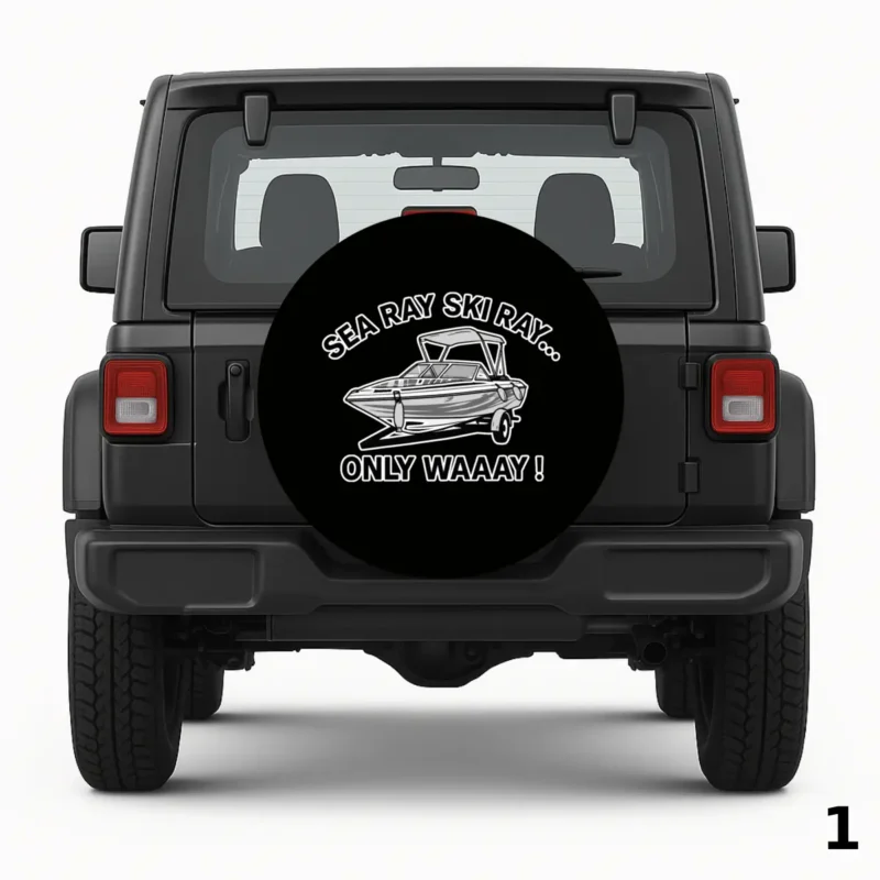 =Sea Ray Ski Ray Spare Tire Cover
