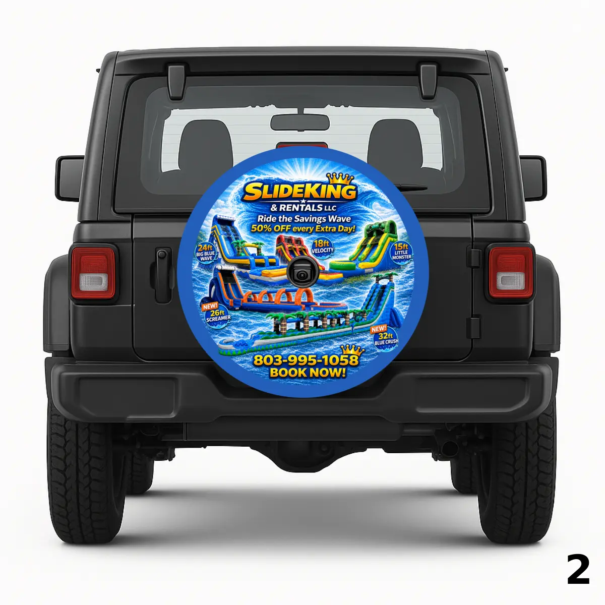=SlideKing Spare Tire Cover