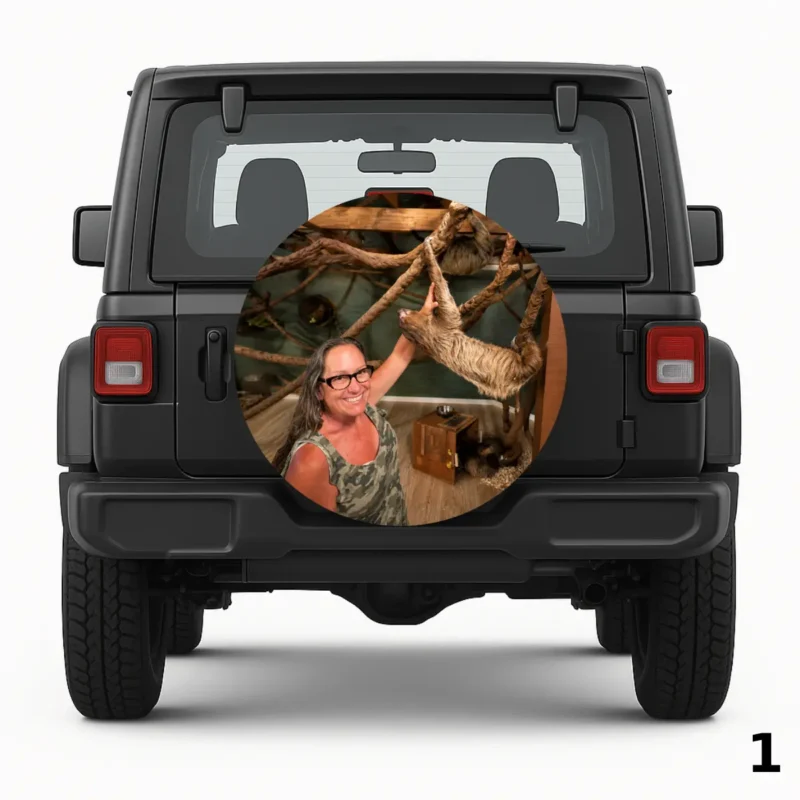 =Sloth Spare Tire Cover