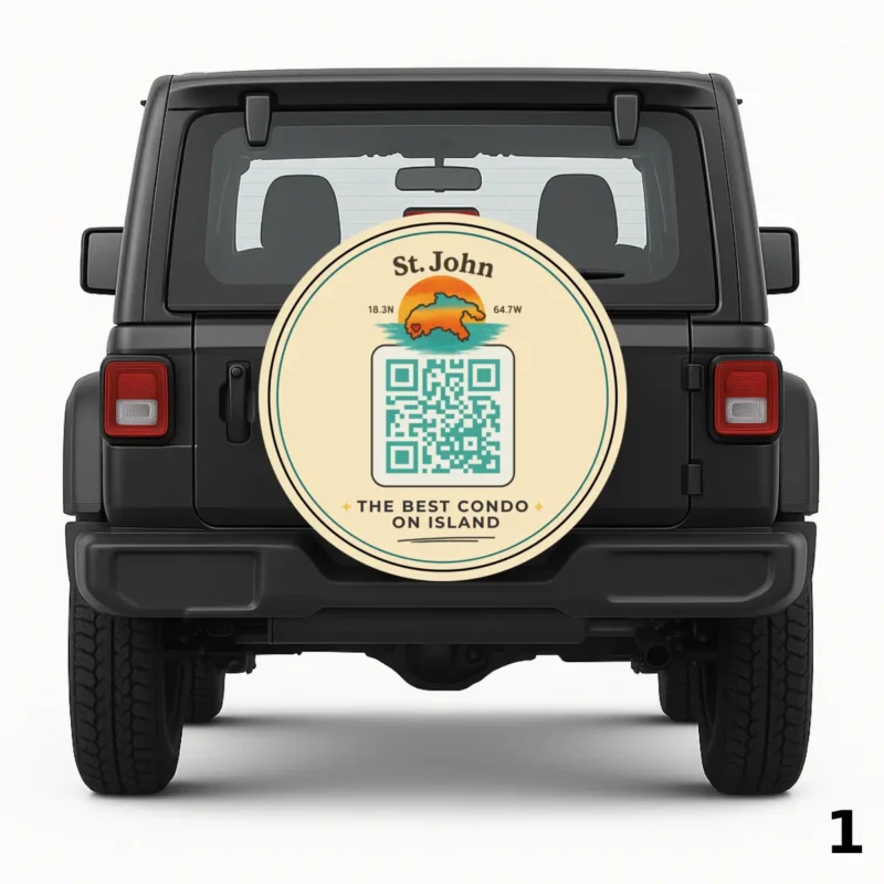 =St. John Spare Tire Cover
