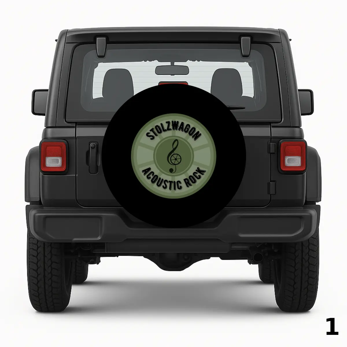Stolzwagon Acoustic Rock Spare Tire Cover