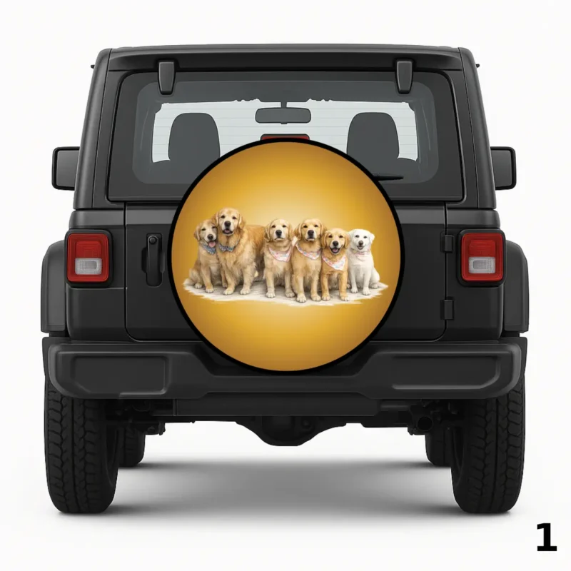 =The Golden Crew Spare Tire Cover