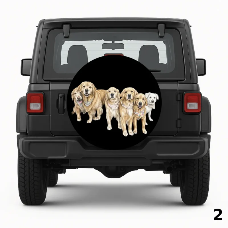=The Golden Crew Spare Tire Cover