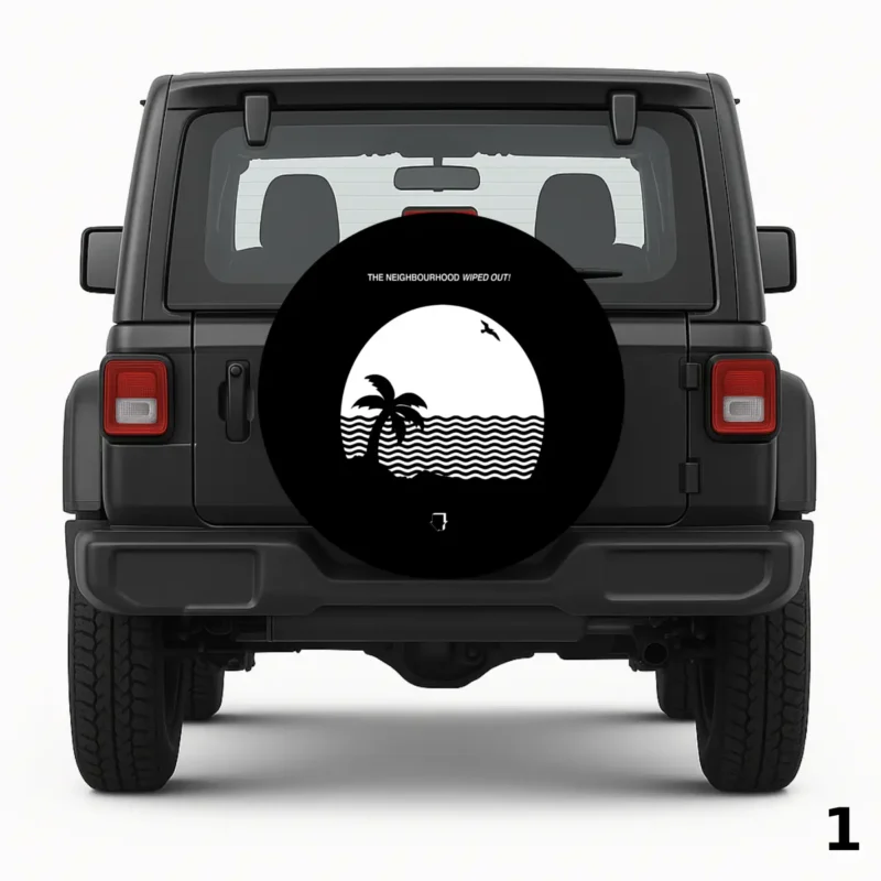 =The Neighbourhood Wiped Out Spare Tire Cover