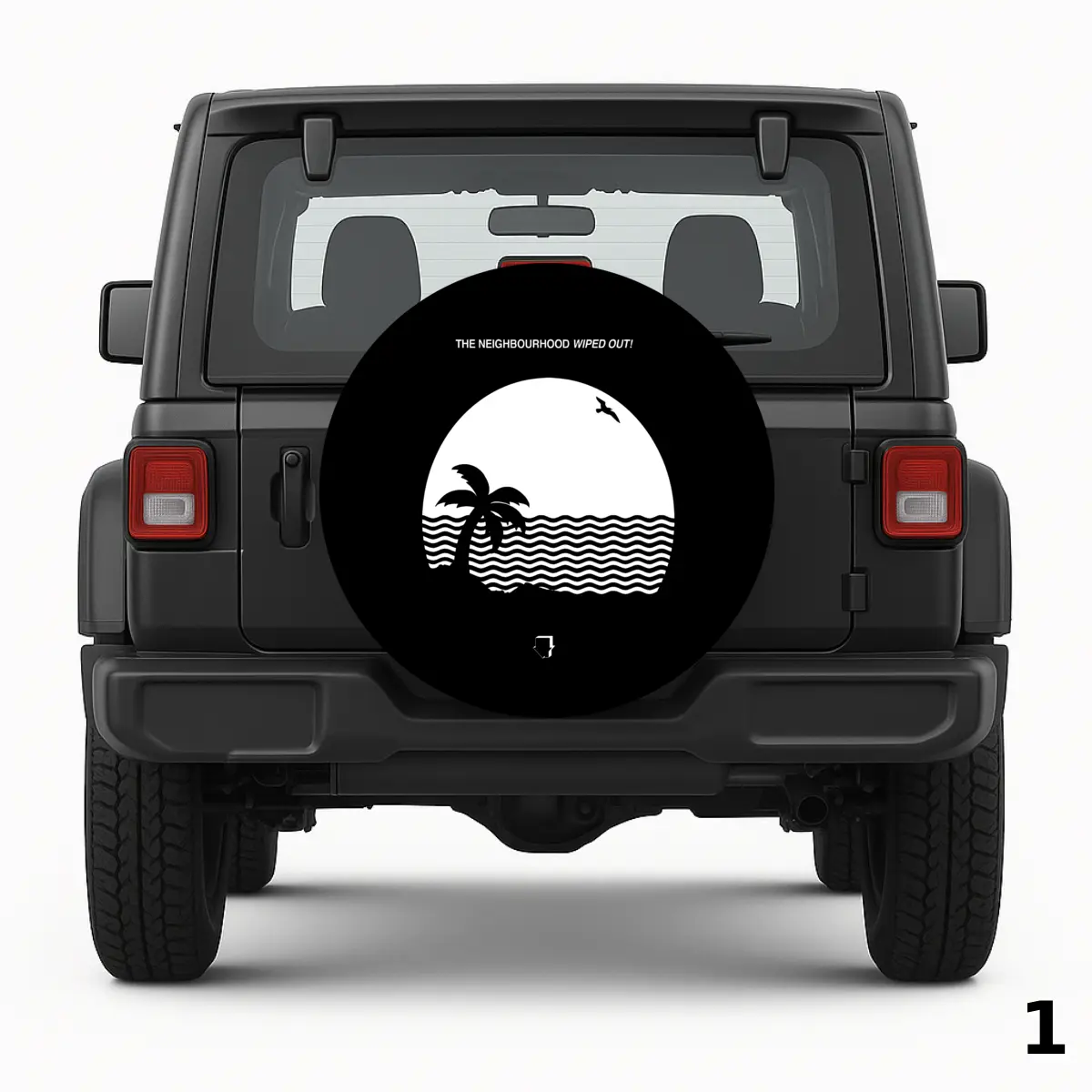 =The Neighbourhood Wiped Out Spare Tire Cover