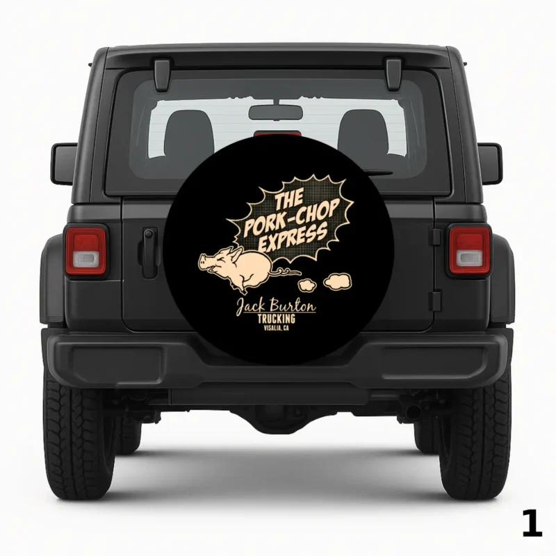 =The Pork-Chop Express Spare Tire Cover