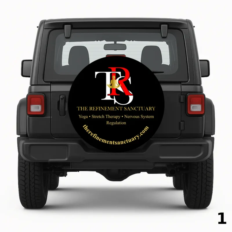 =The Refinement Sanctuary Spare Tire Cover