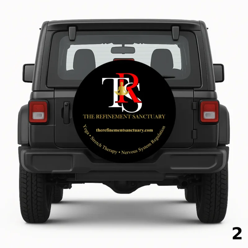 =The Refinement Sanctuary Spare Tire Cover
