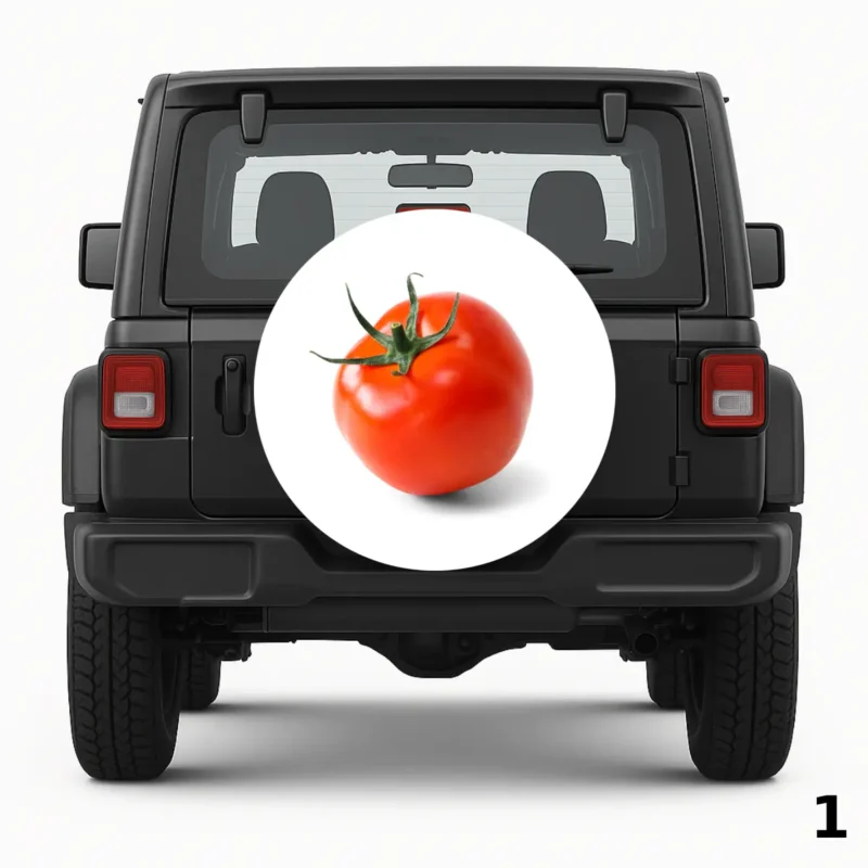 =Tomato Spare Tire Cover