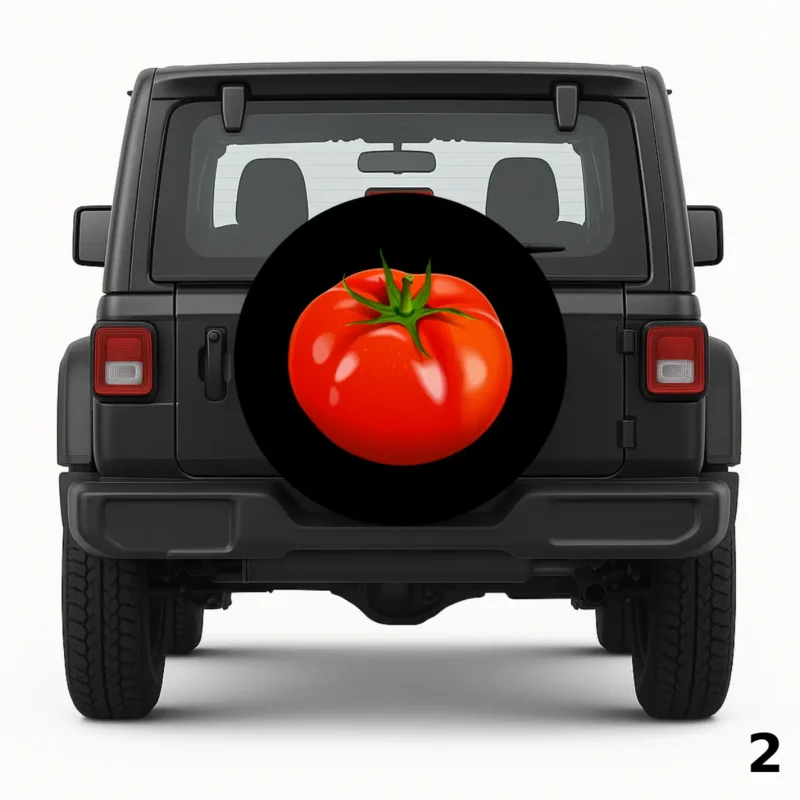 =Tomato Spare Tire Cover