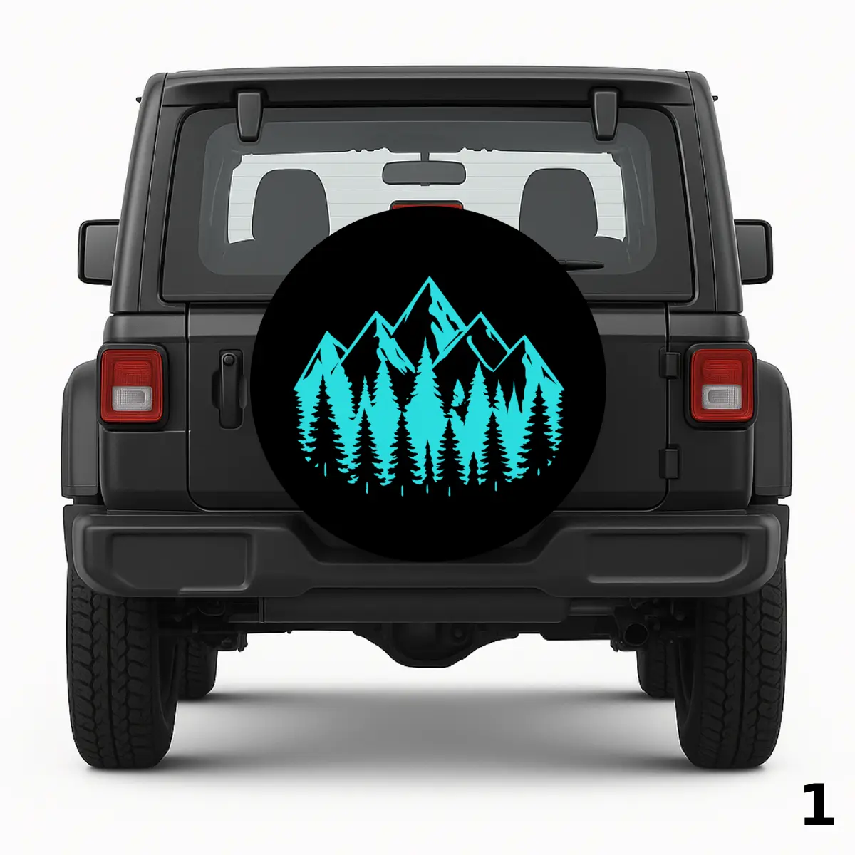 =Funda para rueda de repuesto Turquoise Mountain Wilderness