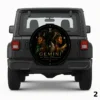 =Twin Flame Spare Tire Cover