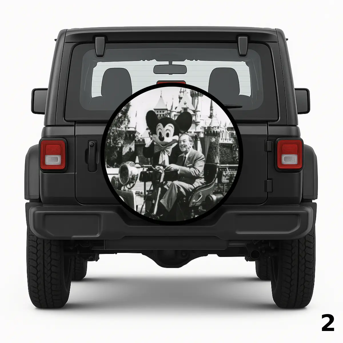 =Walt Disney and Mickey Mouse Spare Tire Cover