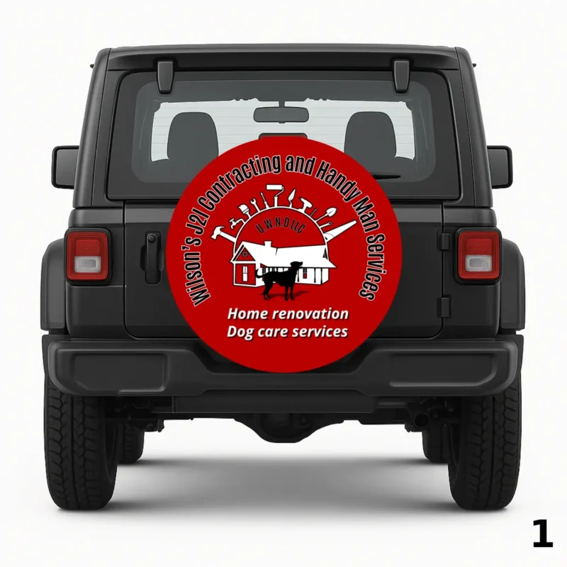 =Wilson’s j2l Contracting and Handy Man Services Spare Tire Cover
