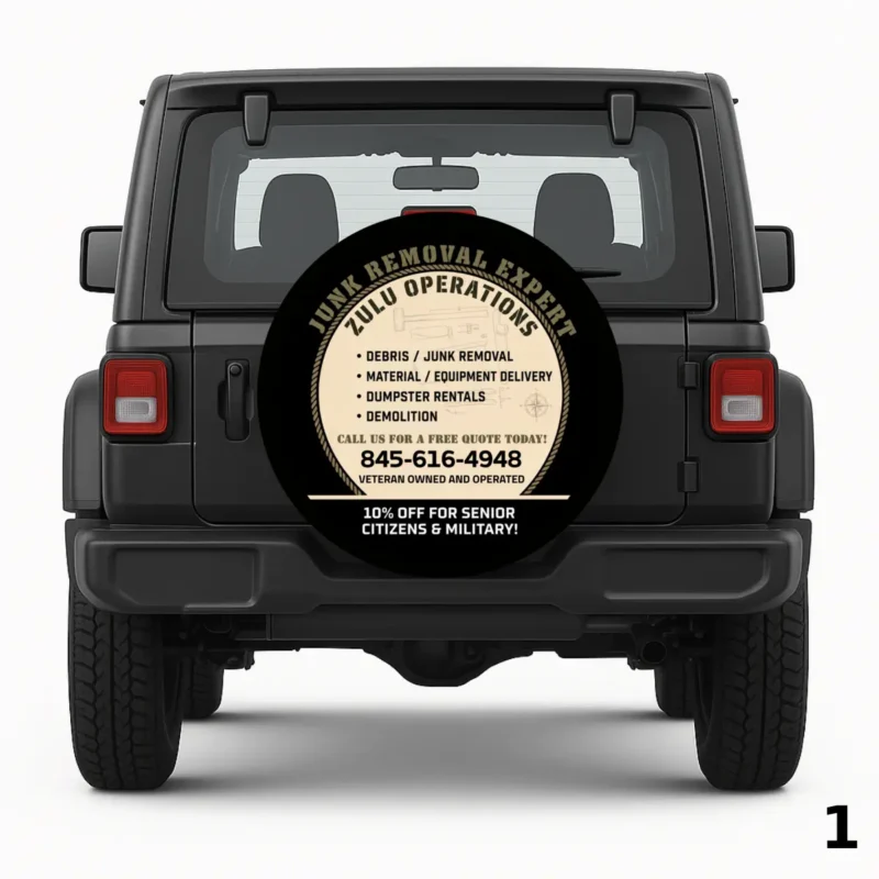 =Zulu Operations Spare Tire Cover