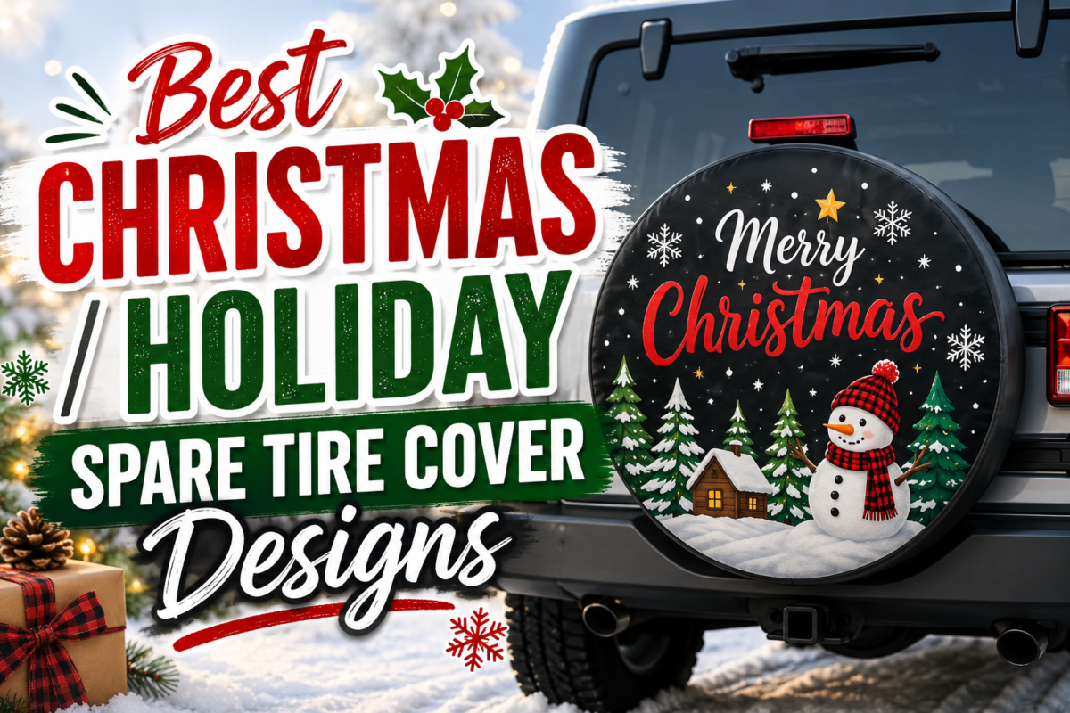 I Migliori Design di Copriruota di Scorta per Natale / Feste