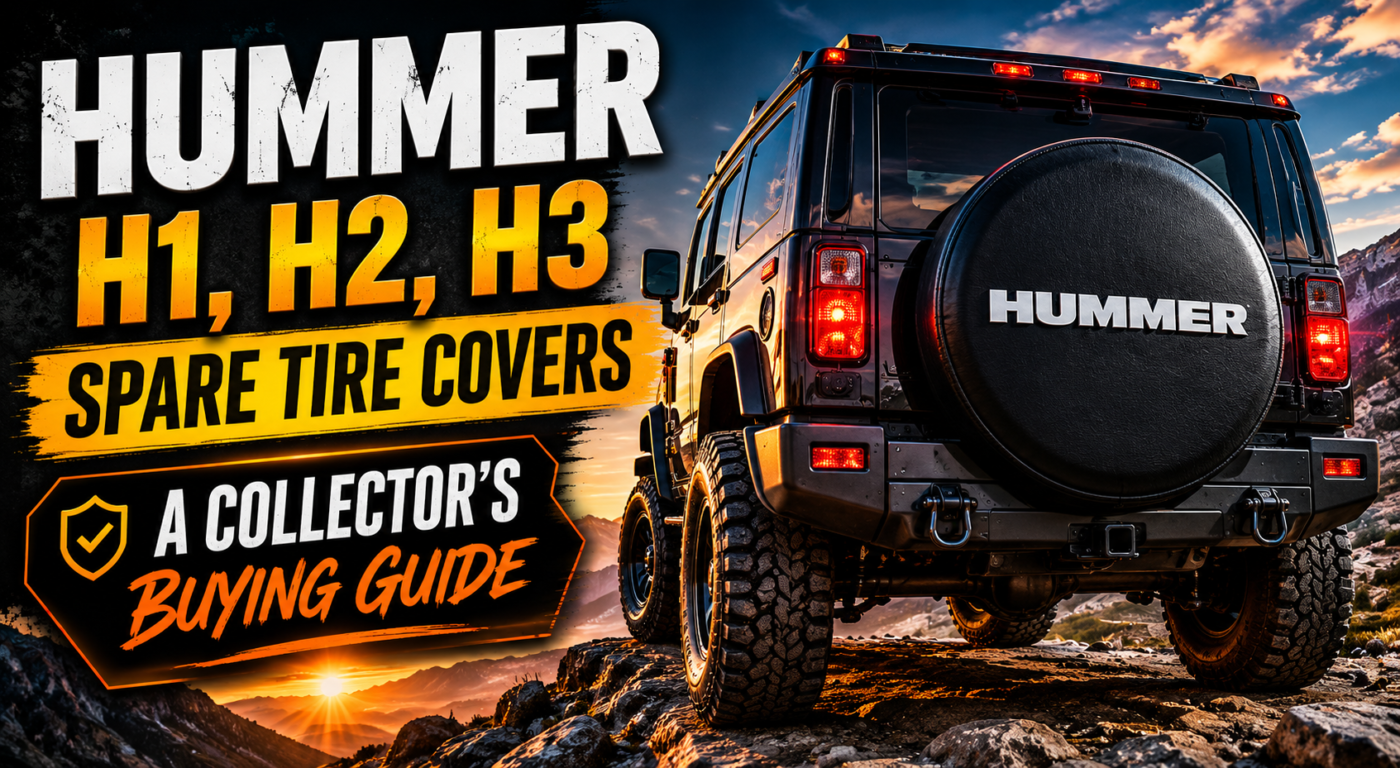 Fundas para Rueda de Repuesto Hummer H1, H2, H3: Guía de Compra del Coleccionista