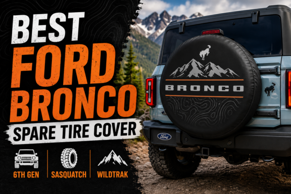Meilleure Housse de Roue de Secours Ford Bronco (6e génération, Sasquatch, Wildtrak)