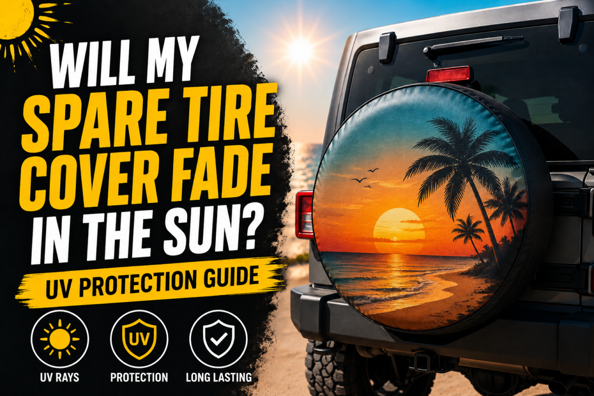 Ma housse de roue de secours va-t-elle se décolorer au soleil ? Guide de protection UV