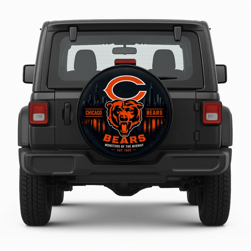 Chicago Bears Spare Tire Cover