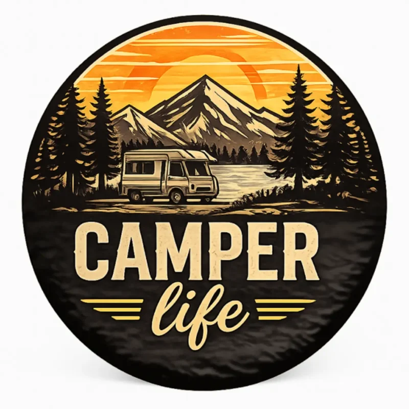 Camper Life Spare Tire Cover