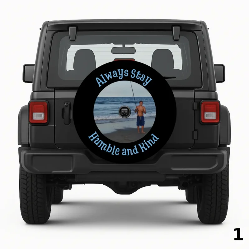 Medium light blue Spare Tire Cover