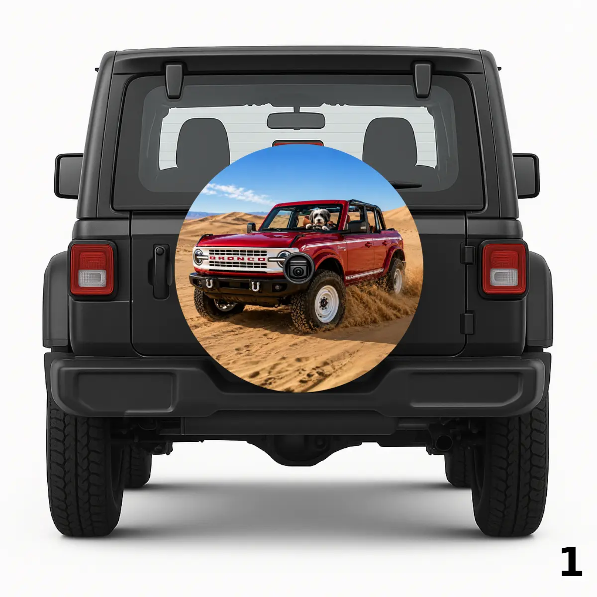 Gertie Takes the Wheel Spare Tire Cover