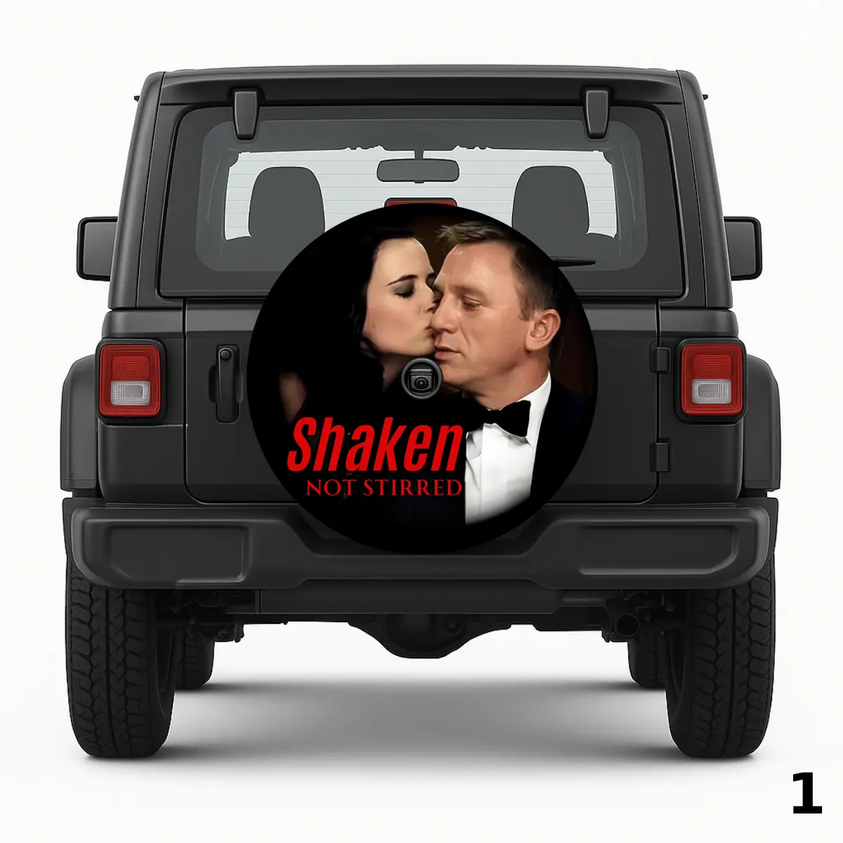 Shaken, not Stirred Spare Tire Cover