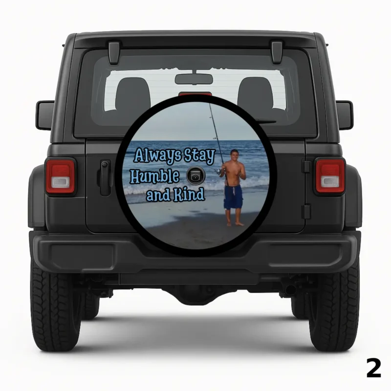 Medium light blue Spare Tire Cover