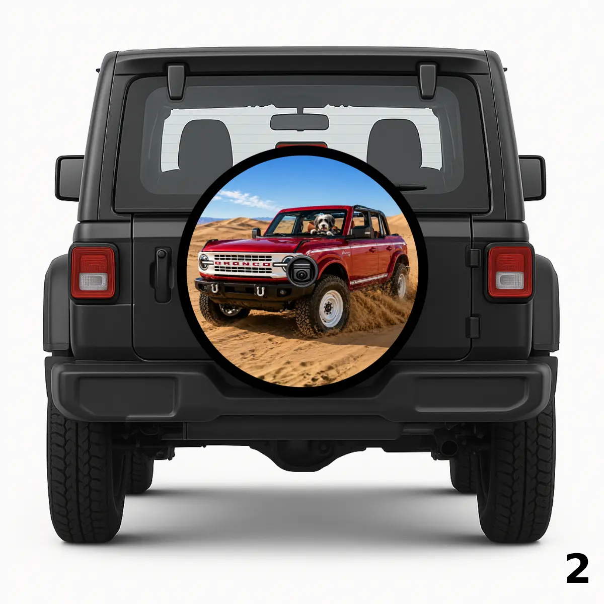 Gertie Takes the Wheel Spare Tire Cover