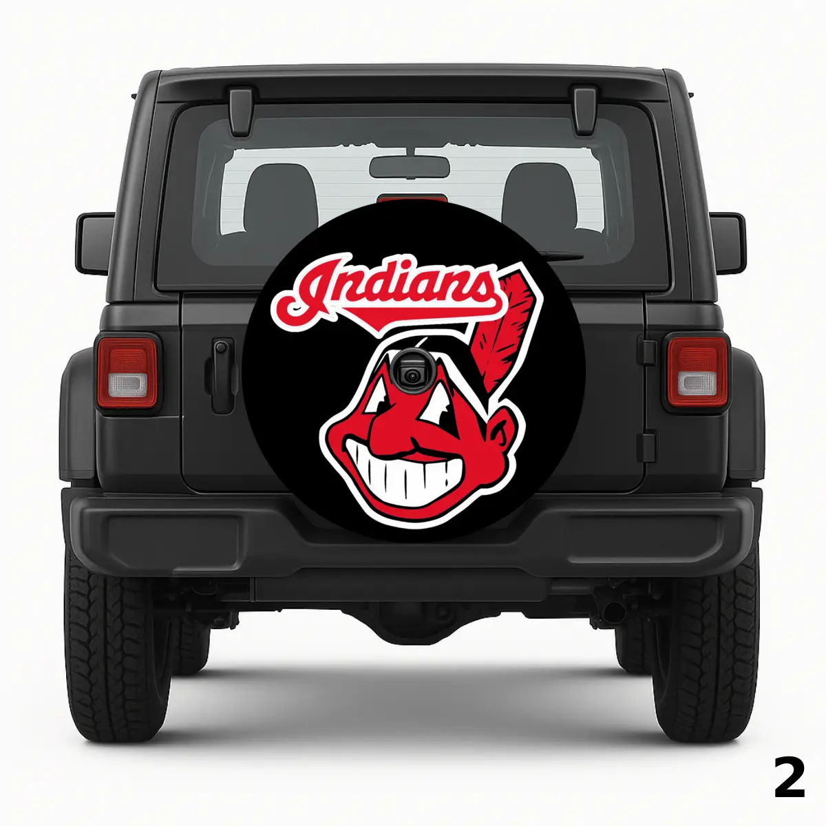 Pokrowiec na koło zapasowe Cleveland Indians Chief Wahoo