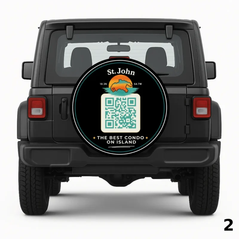 St. John Spare Tire Cover